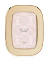 Kate Spade South Street 4" X 6" Gold Oval Picture Frame