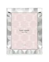 Kate Spade South Street 8" X 10" Silver Scallop Picture Frame In Silver Plate