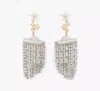 Kate Spade Space Cadet Fringe Earrings In Neutral