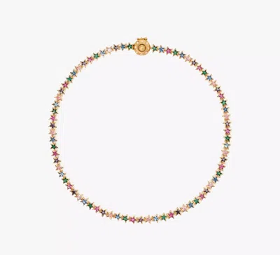 Kate Spade Space Cadet Star Tennis Necklace In Multi