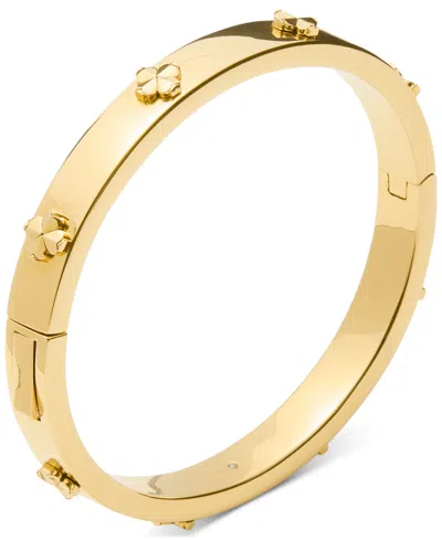 KATE SPADE SPADE FLOWER HINGE BANGLE BRACELET