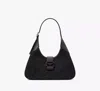 Kate Spade Spade Flower Jacquard Nouveau Small Shoulder Bag In Black