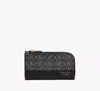 Kate Spade Women's Spade Flower Slim Bifold Wallet In Black