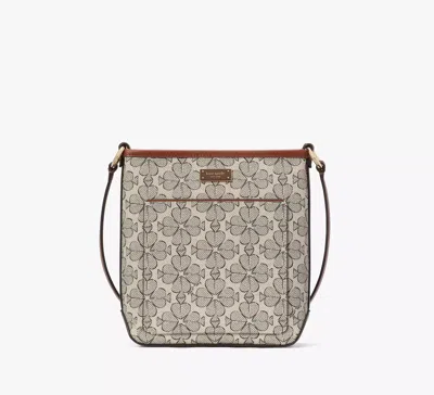 Kate Spade Spade Flower Small Swingpack In Metallic