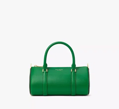 Kate Spade Spade Icon Small Barrel Bag In Watercress
