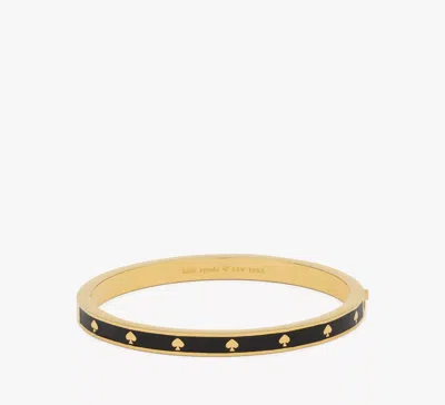 Kate Spade Spot The Spade Enamel Hinged Bangle