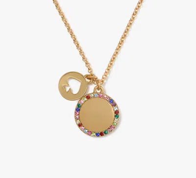 Kate Spade Spot The Spade Pave Charm Pendant