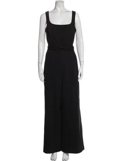 Pre-owned Kate Spade Square Neckline Jumpsuit In Blue