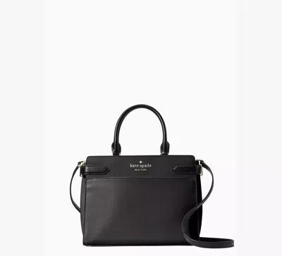 Kate Spade Staci Medium Satchel In Black