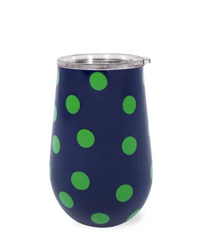 Kate Spade Stainless Steel Wine Tumbler In Blue