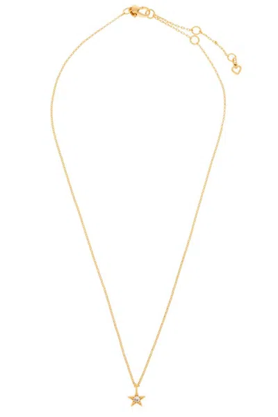 Kate Spade Star Pendant Necklace In Gold