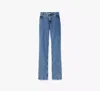 Kate Spade Straight Leg Denim Pant In Cosmic Wash