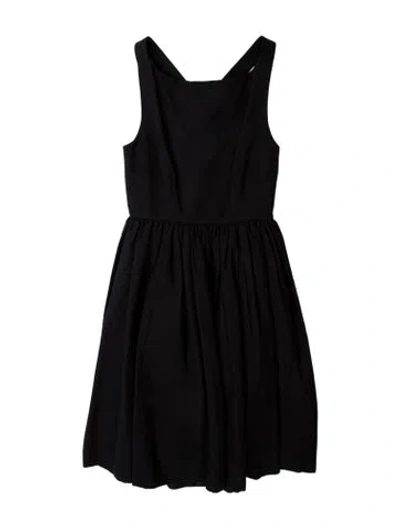 Pre-owned Kate Spade Strapless Mini Dress In Blue