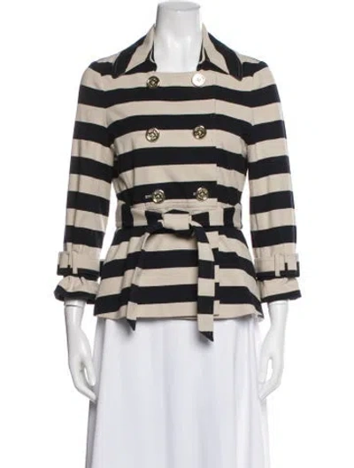 Pre-owned Kate Spade Striped Jacket