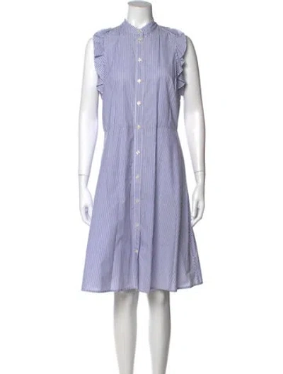 Pre-owned Kate Spade Striped Knee-length Dress In Multi