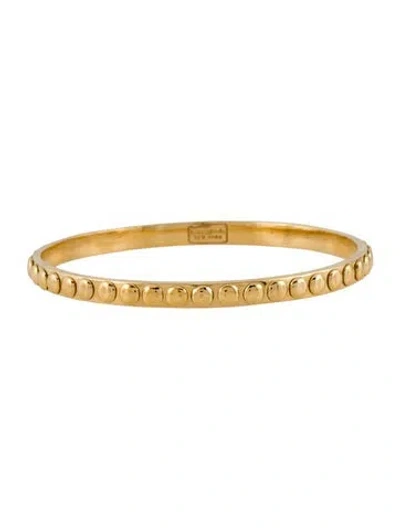 Pre-owned Kate Spade Studded Bangle Bracelet, 7.75" In Multi