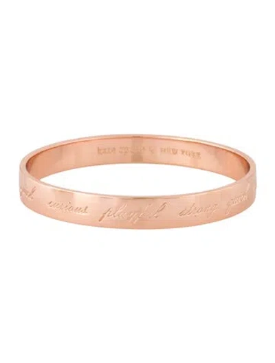 Pre-owned Kate Spade Style In Spades Bangle Bracelet, 8" In Multi