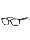 Kate Spade Stylish Rectangular Eyeglasses For Women In Black