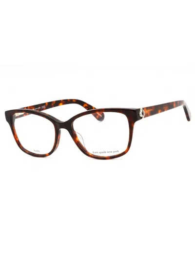 Kate Spade Stylish Rectangular Eyeglasses For Women In Brown