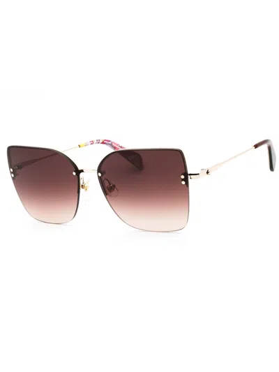 Kate Spade Stylish Rectangular Women's Sunglasses In Green