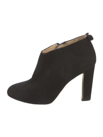 Pre-owned Kate Spade Suede Boots In Black