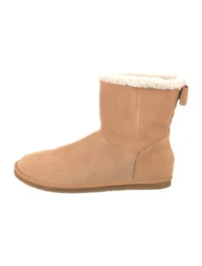 Pre-owned Kate Spade Suede Boots In Brown