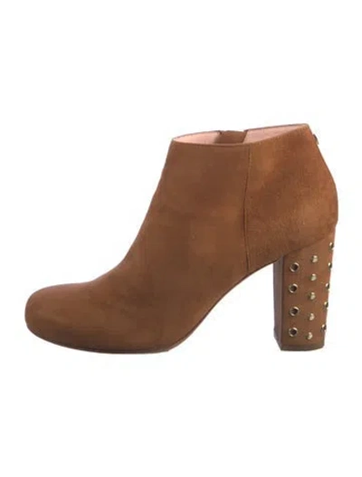 Pre-owned Kate Spade Suede Boots In Brown