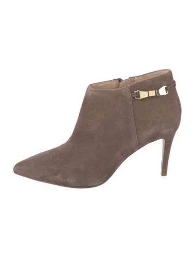 Pre-owned Kate Spade Suede Boots In Brown