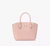 Kate Spade Suite Crossbody Tote In Rose Smoke