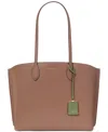 Kate Spade Suite Large Work Tote In Warm Acorn