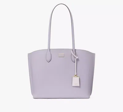 Kate Spade Suite Large Work Tote In Lavender Cream