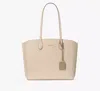 Kate Spade Suite Large Work Tote In Milk White