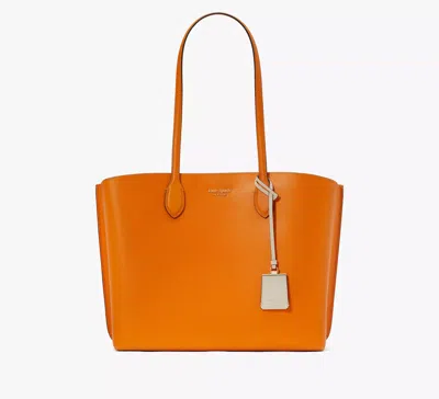 Kate Spade Suite Large Work Tote In Orange