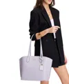 Kate Spade Suite Leather Tote Bag In Lavender Cream