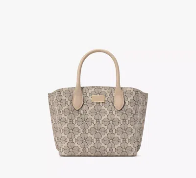 Kate Spade Suite Spade Flower Crossbody Tote In Neutral