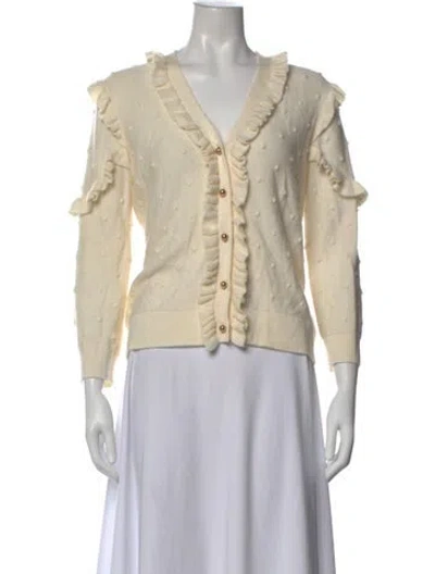 Pre-owned Kate Spade Sweater In Neutral