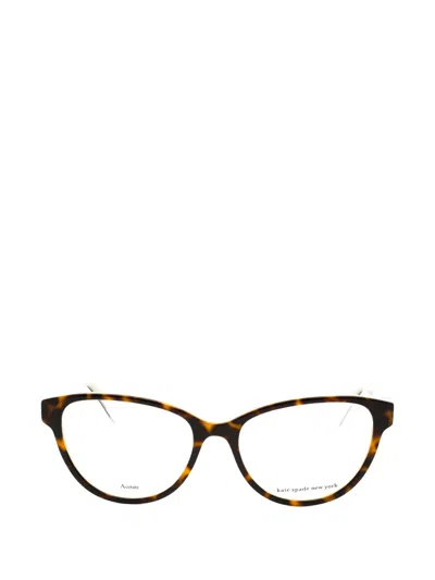 Kate Spade Tailynn Cat-eye Glasses In Brown