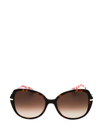 Kate Spade Taliyah Oversized-frame Sunglasses In Yellow