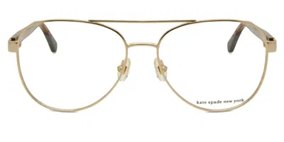 Kate Spade Talulah Women's Glasses, Gold, Size 52