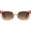 Kate Spade Tammy 53mm Rectangular Sunglasses