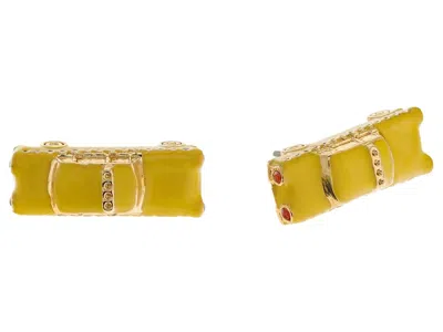 Kate Spade Taxi Studs In Gold
