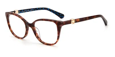 Kate Spade Taya 086 Women's Glasses Tortoiseshell Size 50 - Free Lenses - Blue Light Block Available In Brown