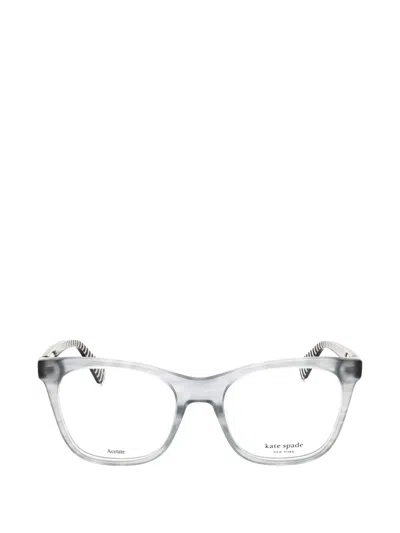 KATE SPADE TEMPERANCE RECTANGLE-FRAME GLASSES