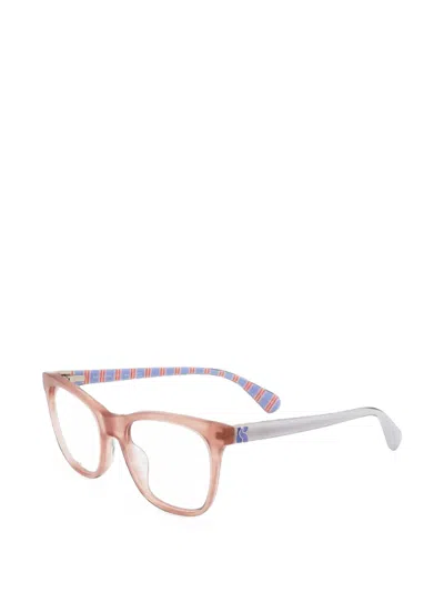 Kate Spade Temperance Square-frame Glasses In Multi