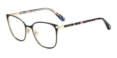 Kate Spade Terriann 2/g Asian Fit 807 Women's Glasses Black Size 51 - Free Lenses - Blue Light Block Available In Gold
