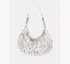 Kate Spade The Embellished Bangle Bag In Silver