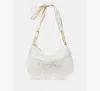 Kate Spade Bangle Sequin Paillette Shoulder Bag In White