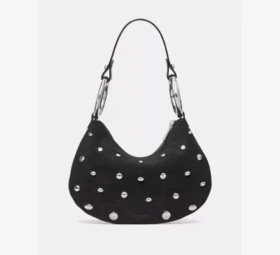 Kate Spade The Studded Bangle Bag In Black