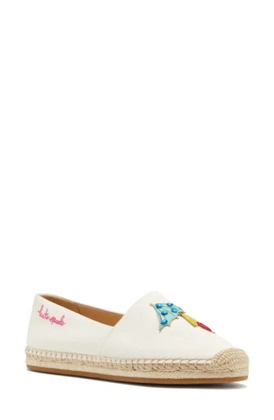 Kate Spade New York Tiki Time Espadrille In White