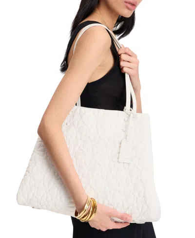 Kate Spade Tilly Large Quilted Tote Bag In White